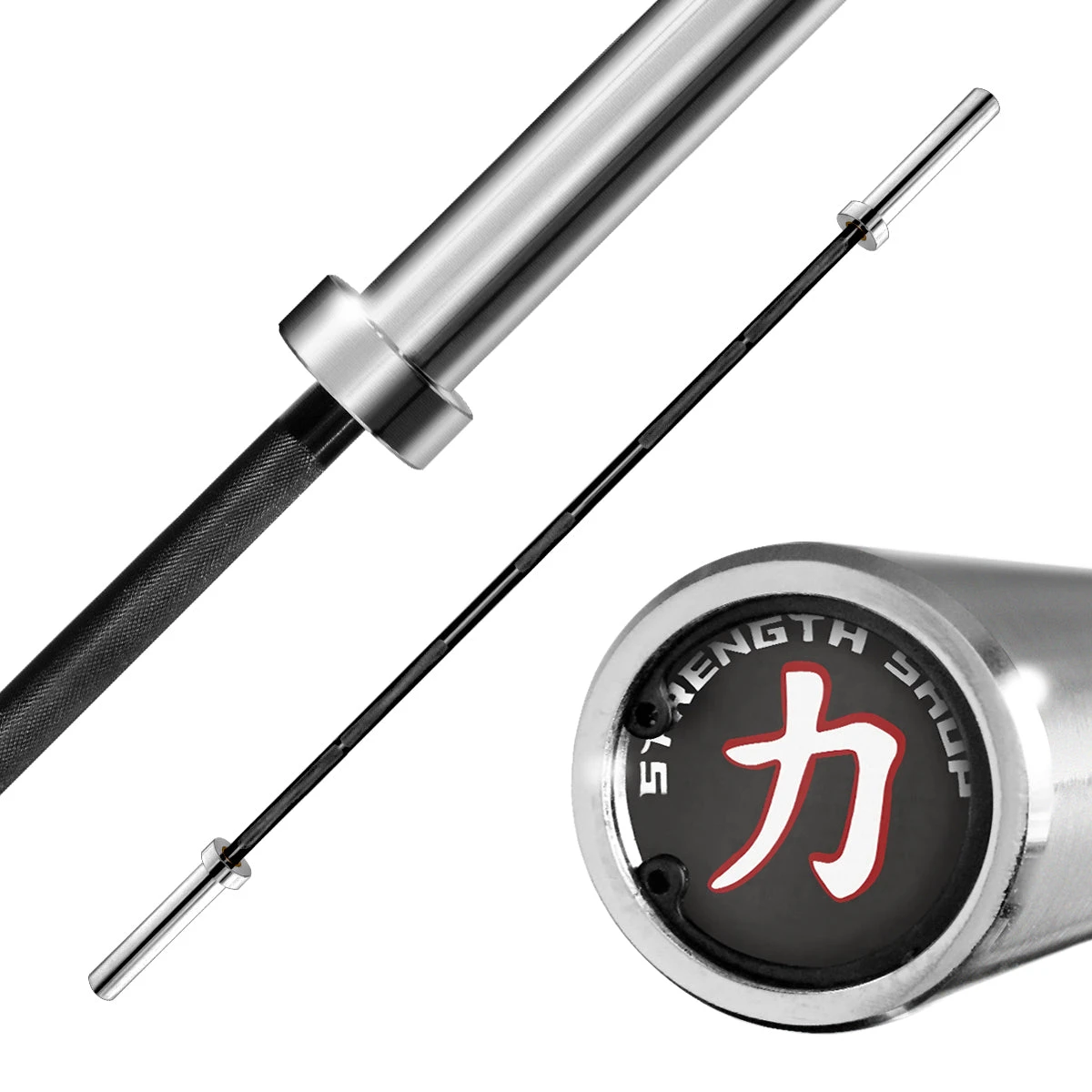 Extra Kurze Garage Strength Hantel - Mit E-Coat Schaft Und Verchromten Buchsen 3 Extra Kurze Garage Strength Hantel - Mit E-Coat Schaft Und Verchromten Buchsen