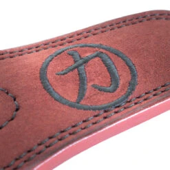 Zweizinkiger Dreikampfgürtel, Weinrot, 10MM - IPF/BVDK-Standart -Gym Verkauf BEL 10MM DP WINERED S Shop 6