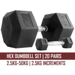 Hexagon-Kurzhantel, 1-75kg -Gym Verkauf HEX DB SET 20 PAIRS Shop 1038x1038 a3f8423e 9ccc 4eac b7e4 99b078fe9a98