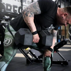 Hexagon-Kurzhantel, 1-75kg -Gym Verkauf HEX DUMBBELL ALL SHOP 75KG Mood 2