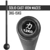 Mace - 3 -15KG -Gym Verkauf MACE SHOP 1 1