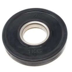 Gummierte Hantelscheiben – Schwarz 0,5-5kg 15 Gummierte Hantelscheiben – Schwarz 0,5-5kg -Gym Verkauf RC CASTIRON 1kg
