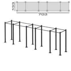 Riot FS-12 Triple Cube Rig - 2 Meter