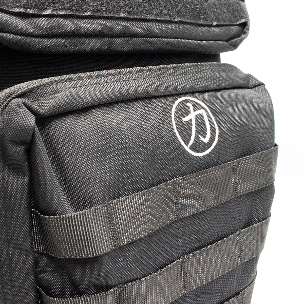 Trainingsrucksack, Schwarz & Patches 6 Trainingsrucksack, Schwarz & Patches – Bild 4