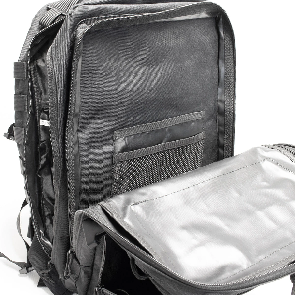 Trainingsrucksack, Schwarz & Patches 9 Trainingsrucksack, Schwarz & Patches – Bild 7