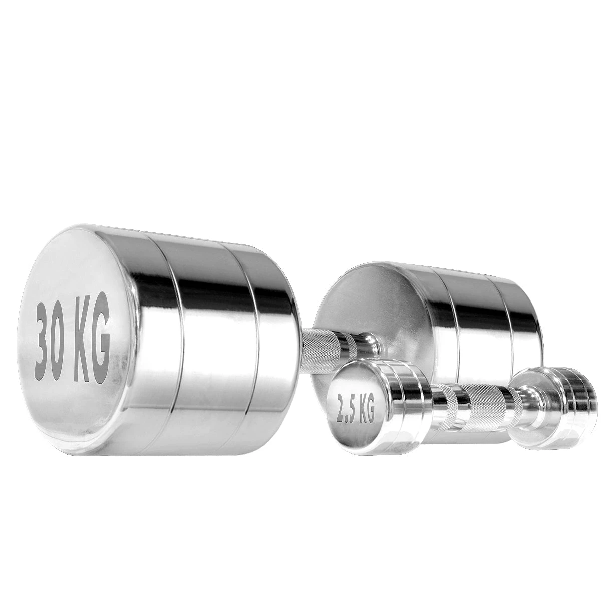 Chrom Kurzhantel Sets, 1kg-10kg & 2,5kg-30kg 5 Chrom Kurzhantel Sets, 1kg-10kg & 2,5kg-30kg – Bild 3