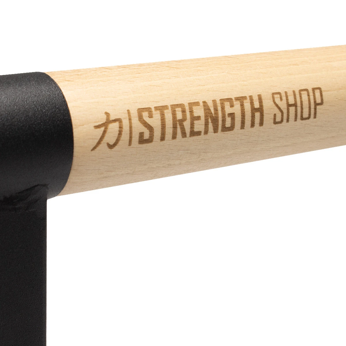 Parallettes/Stützbarren - 3 Größen, Holzgriff Mit Stahlsockel 10 Parallettes/Stützbarren - 3 Größen, Holzgriff Mit Stahlsockel – Bild 8