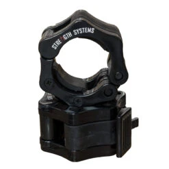 Olympia-Stellring Mit Schnappverschluss, 1 Paar, Schwarz