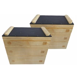 Jerk Blocks - Holz (1 Paar) -Gym Verkauf SKUJERK BLOCKS2