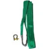 Strapazierfähiger Riemen Mit Schäkel - 2 Tonnen 2 Strapazierfähiger Riemen Mit Schäkel - 2 Tonnen -Gym Verkauf SKUSLING GREEN 2Tsling and shackle 2