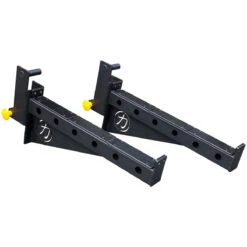 Riot Wandmontiertes Faltbares Rack - 2,32m Hoch, Schwarz -Gym Verkauf SKUWALL SQUAT STAND4