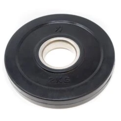 Gummierte Hantelscheiben – Schwarz 0,5-5kg 19 Gummierte Hantelscheiben – Schwarz 0,5-5kg -Gym Verkauf black rubber fraction plates 2kg