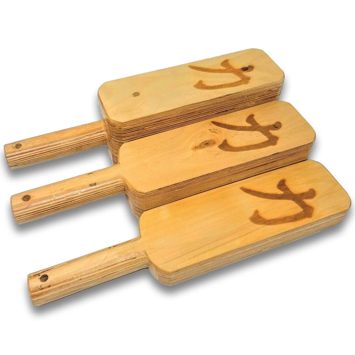 Dreierset Holzbretter, Zum Bankdrücken 3 Dreierset Holzbretter, Zum Bankdrücken