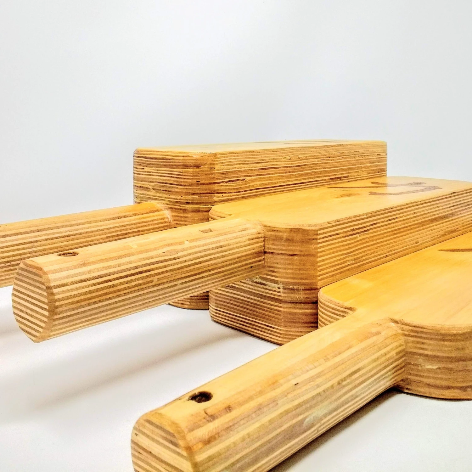 Dreierset Holzbretter, Zum Bankdrücken 7 Dreierset Holzbretter, Zum Bankdrücken – Bild 5