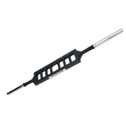 Solid Steel Swiss Bar - 27KG -Gym Verkauf final side front