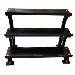 3-stufige Ablage Für Kettlebells Und Medizinbälle -Gym Verkauf kettlebell stand front