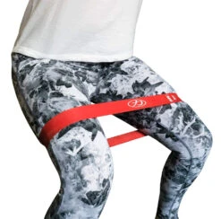 Gymnastik Glute Mini-Bänder, 5er Set Inkl. Kordelzugbeutel -Gym Verkauf lite band set action