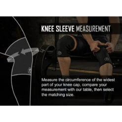 Doppellagige Knieschoner, Sehr Dick, 1 Paar - Schwarz -Gym Verkauf measurement pic knee 1zu1