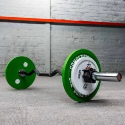Riot SZ Curl-Hantel, 12kg - Schwarzer Schaft -Gym Verkauf riot ez bar set up