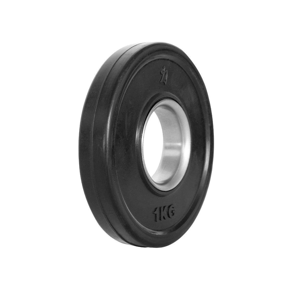 Hantelscheiben Set Mit Gummiüberzug (Schwarz) - 15KG 7 Hantelscheiben Set Mit Gummiüberzug (Schwarz) - 15KG – Bild 5