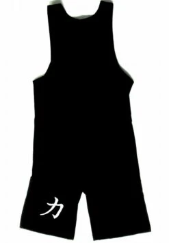 Strength Shop Dickes Singlet, Unisex - IPF Zertifiziert -Gym Verkauf singlet with leg logo 2 1