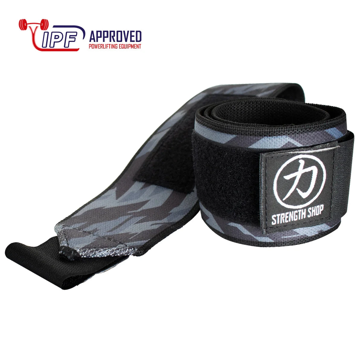 Handgelenkbandagen, Mittelfest, Dark Camo - IPF/BVDK-STANDARD (1 Paar) 4 Handgelenkbandagen, Mittelfest, Dark Camo - IPF/BVDK-STANDARD (1 Paar) – Bild 2